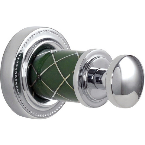 Boheme 10906-GR-CR Крючок MURANO CHROME (бирюзовое)_Комплект