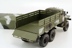 Ural-4320 with awning camouflage Elecon 1:43