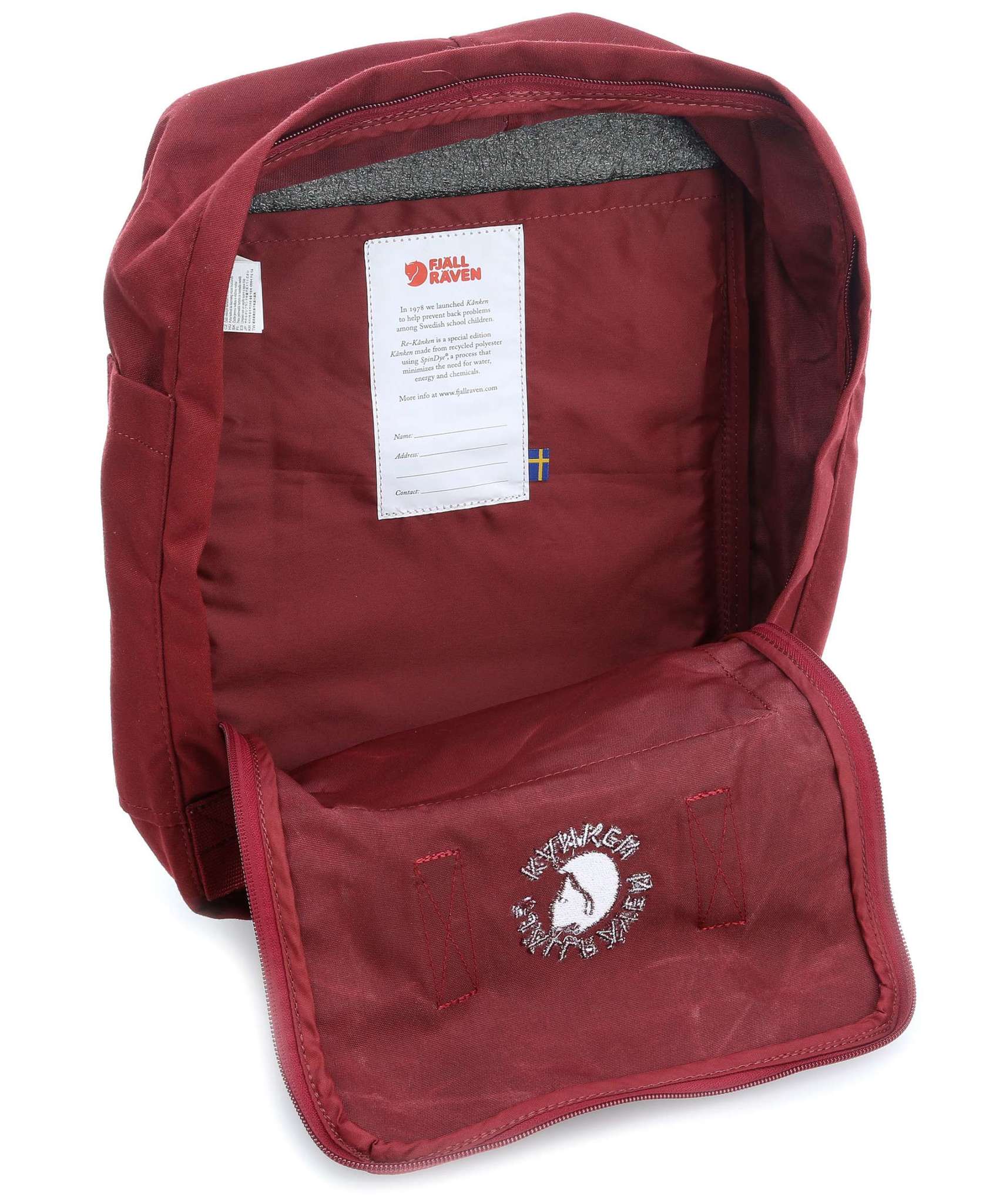 Dark red kanken cheap