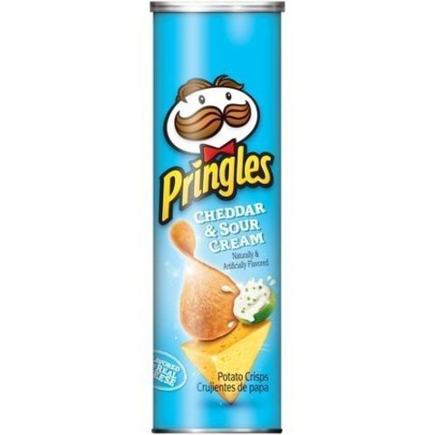 Чипсы Pringles Cheddar & Sour Cream Принглс Чеддер со сметаной 158 гр