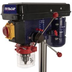 Станок сверлильный ПУЛЬСАР СС 500 (500Вт, 16мм, 9 скоростей, 280-2350 об/мин, 20 кг) + тиски