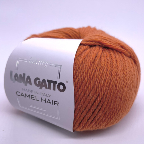 Пряжа Lana Gatto Camel Hair 8403 золото (уп.10 мотков)