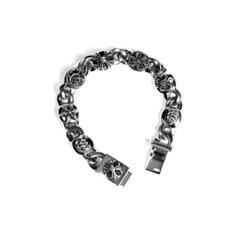 50912- Браслет крупный из серебра CHROME HEARTS