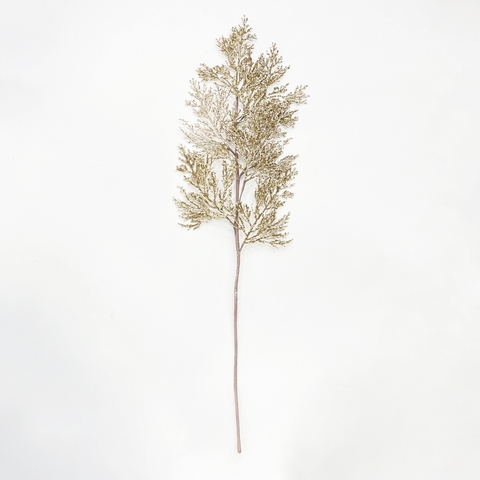 Веточка коралла 53см ChristmasDeLuxe premium collection платиновая