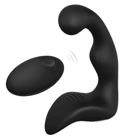 Черный вибромассажер простаты REMOTE BOOTY PLEASER - Dream Toys Cheeky Love 21368