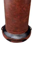 Напольный боксерский мешок FILIPPOV КОЖА, 180см/45см/95кг, коричневый