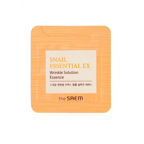 THE SAEM Snail Essential EX Wrinkle Solution Essence sample