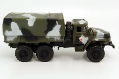 Ural-4320 with awning camouflage Elecon 1:43