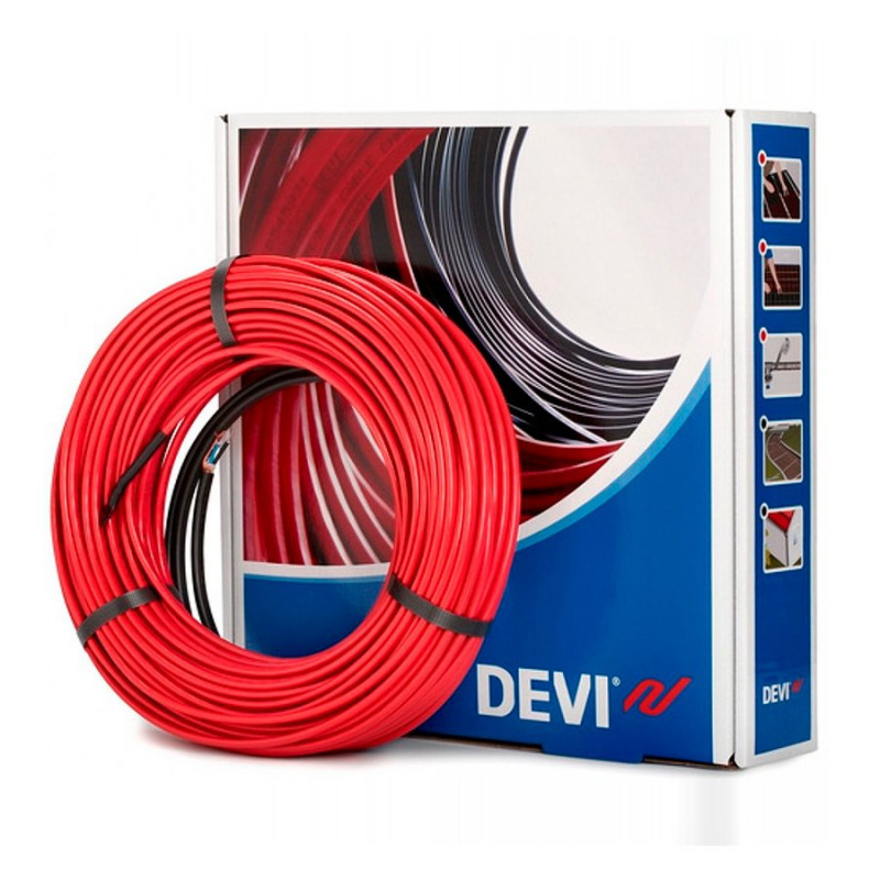 Нагревательный кабель двухжильный DEVI DEVIflex 18T 1625 Вт 90 м
