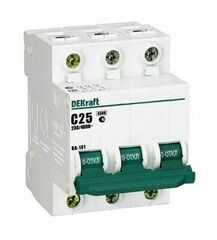 11078 Авт.выкл. 3п 16А ВА101 DEKraft