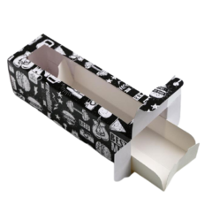 Коробка для макаронс For strong man, 5.5 х 18 х 5.5 см