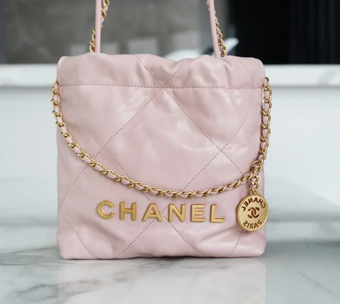 Сумка Chanel 22 mini розовый