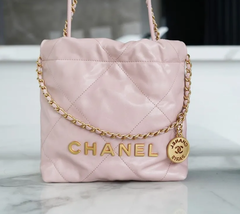 Сумка Chanel 22 mini розовый