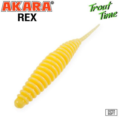 Силиконовая приманка Akara Trout Time REX 1,5 38 мм Cheese 446 (10 шт.)