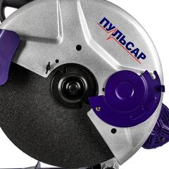 Пила монтажная ПУЛЬСАР ПО 355-2400 (2400Вт, 355х25,4мм, 3800 об/мин, ПРИВОД РЕМЕННОЙ, коробка,16,8кг) (792-087)