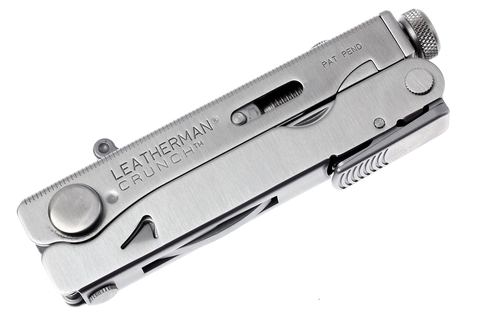 Мультитул Leatherman Crunch, 15 функций, кожаный чехол (68010181N) - Multitool-Leatherman.Ru