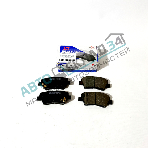 КОЛОДКИ ЗАДНИЕ SOLARIS, i30 FD, TUCSON JM (08-10), RIO III, CEED JD (EPB) WATO-TECH, ELIM