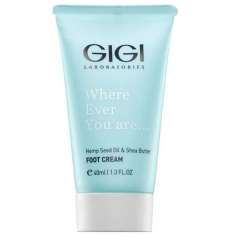 GIGI Wherever you are: Крем для ног с маслом семян Конопли и маслом Ши (Foot Cream)