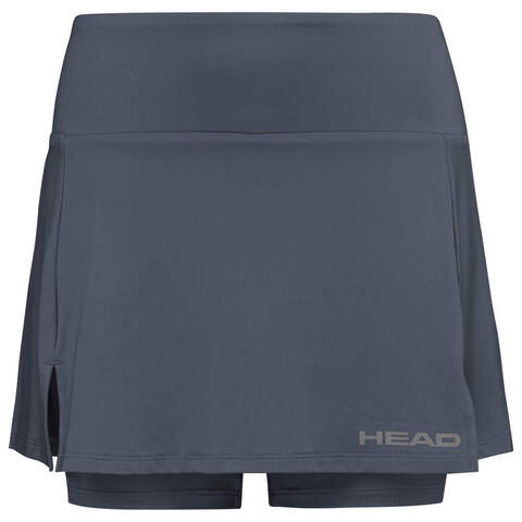 Теннисная юбка Head Club Basic Skort - anthracite