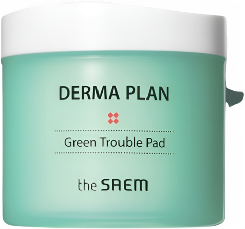 The Saem Derma Plan Green Trouble Pad Пилинг пад