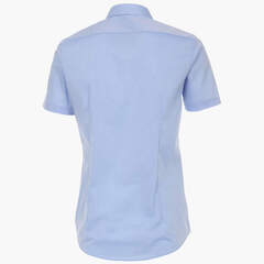 Сорочка мужская Venti Body Fit 001930-115 классическая голубая, короткий рукав