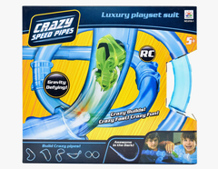 Трубопроводные гонки Magic Pipes - 1 машинка и 24 детали - размер 36см*40см*8см