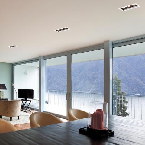 Встраиваемый светодиодный светильник Novotech GESSO 370714, IP20 GU10 3*50W 220V