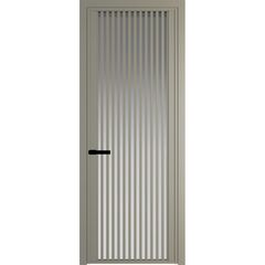 Алюминиевая дверь 3AGP никель матовый остеклённая
