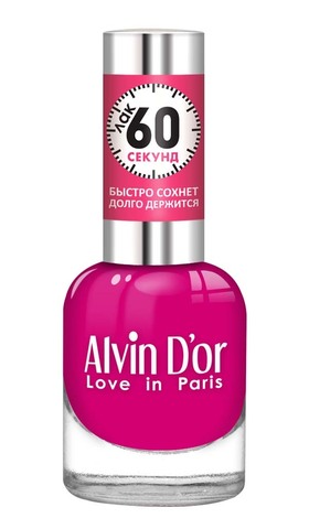 Alvin D`or Лак для ногтей 60 Секунд   тон 5515  15мл