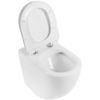 Унитаз безободковый приставной BelBagno SFERA-R BB2141CBR
