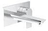 Villeroy&Boch Subway 2.0 TVW10211211061 Смеситель для раковины, Villeroy&Boch, Subway 2.0, тип открывания воды-однорычажный, тип установки-настенный, вынос излива, мм-210, внутренняя часть-необходимо заказать, цвет-хром, с клапаном push-open, материа