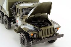 Ural-4320 with awning camouflage Elecon 1:43