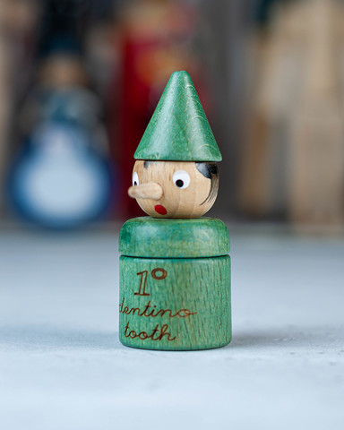 Ларчик под зубик Пиноккио, 1,5х5 см, Италия