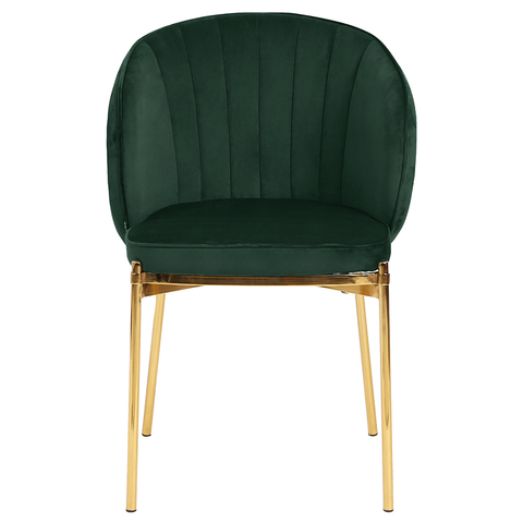 Кресло Bergenson Bjorn Coral темно-зеленое