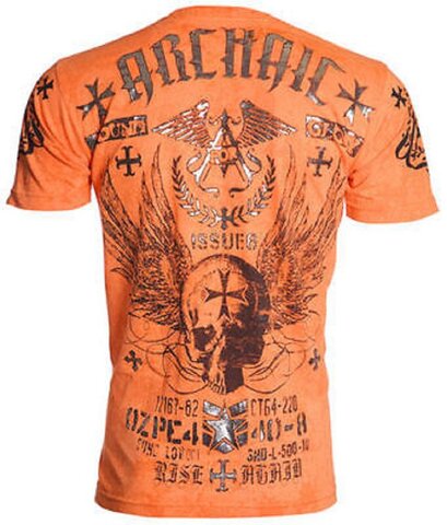 Футболка Black Prayer Orange Archaic от Affliction