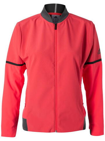 Женская толстовка Adidas Match Code Women Jacket - shock red