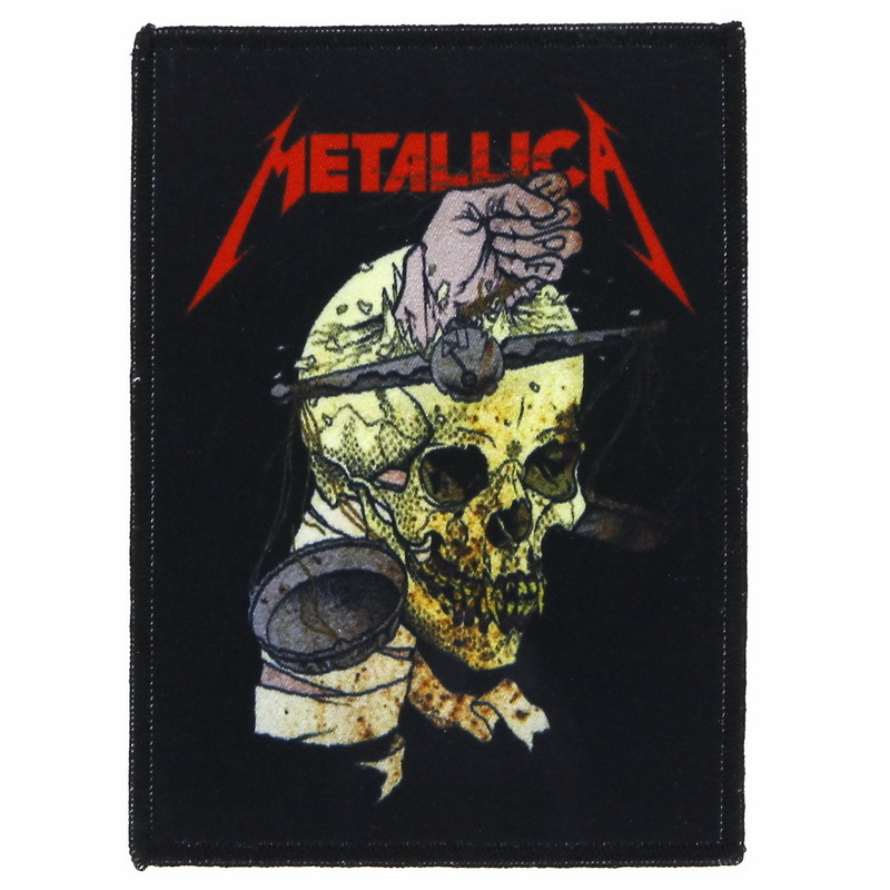 Шеврон Metallica. Польские нашивки Metallica 80 е годы.