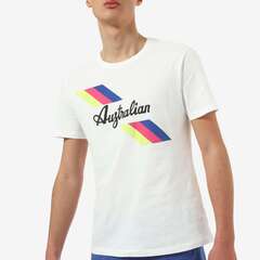 Теннисная футболка Australian Jersey T-Shirt with Print - bianco
