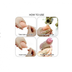 Реалистичный фаллоимитатор с имитацией семяизвержения 17,8Х4,4