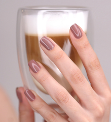 LuxVisage Лак для ногтей GEL finish тон 38 темно-бежевый  9мл