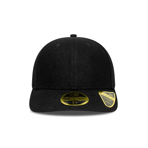 Кепки New Era Melton Wool Black Low Profile 59FIFTY Fitted Cap