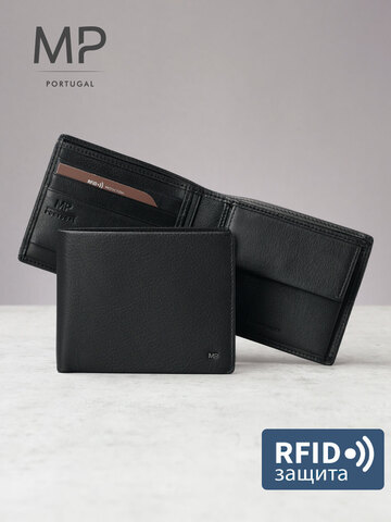 B250001R Preto - Портмоне c RFID защитой MP