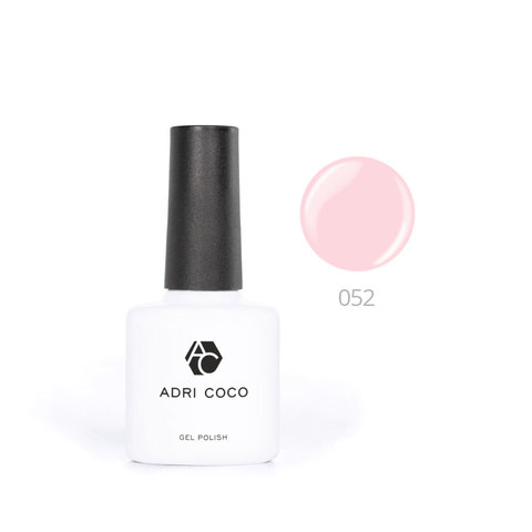 Цветной гель-лак ADRICOCO №052 жемчужно-розовый (8 мл.)
