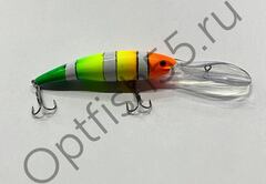 Воблер Rosy Down Deep Tail Dancer 90F 90мм, 14,5гр, загл.4,0-6,0м