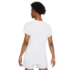 Футболка теннисная Nike Court Dri-Fit Challenger Top SS Rafa - white/black