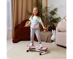 Фитнес платформа DFC Twister Bow с эспандерами TW-S108P розовый