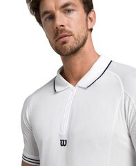 Теннисное поло Wilson Series Seamless Polo - bright white