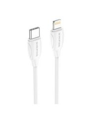 Кабель USB Type-C на Lightning BOROFONE BX19-PD белый 2м