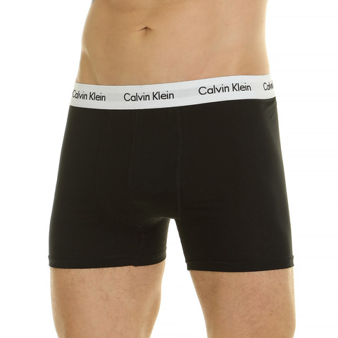 Мужские трусы боксеры черные Calvin Klein 44776