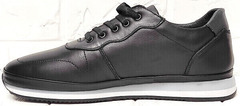 Теплые кроссовки на осень мужские TKN Shoes 155 sl Black.